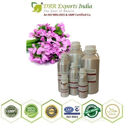 Geranium essential Oil steam distilled