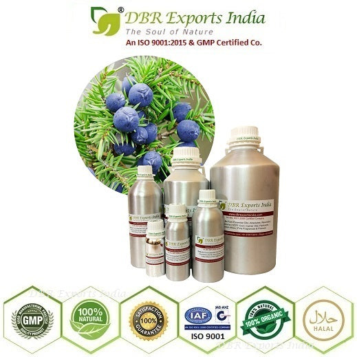 Pure Juniper Berry essential Oil steam distilled