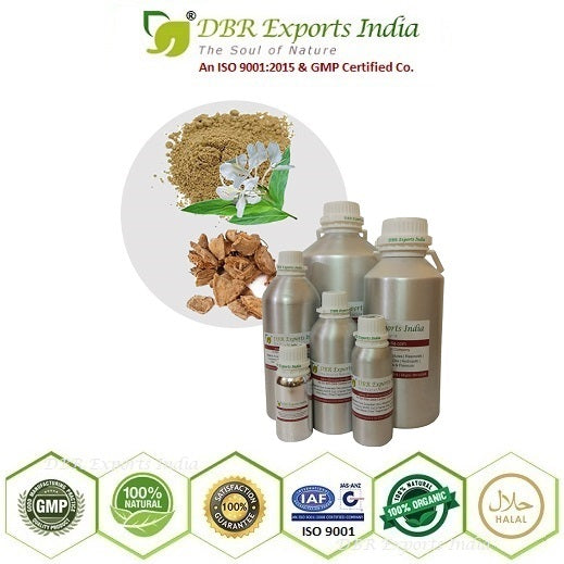 Pure Hedychium Root essential Oil steam distilled