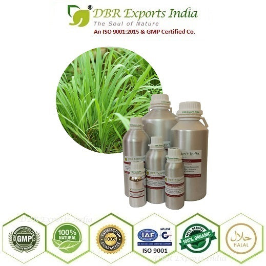 Lemongrass essential Oil steam distilled