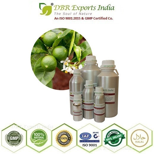 Pure Lime essential Oil steam distilled