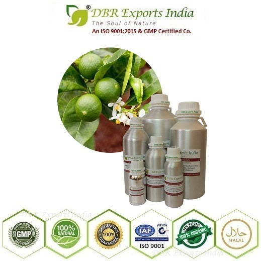 Lime essential Oil steam distilled