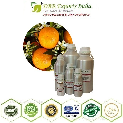 Pure Orange Blossom Abs Absolute Oil via solvent Extraction