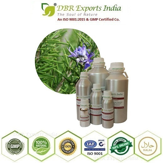 Pure Rosemary essential Oil steam distilled